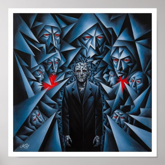 フラクチャされたシャドウ ポスター (正面)