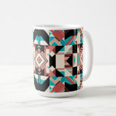 フラクチャ調和 コーヒーマグカップ (正面右)