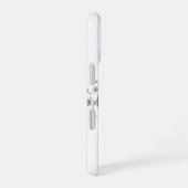 フラクチャ開花 iPhone 16ケース (右側面)