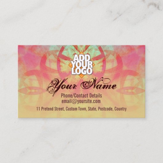 フラクトラルズ名刺 名刺 (正面)