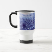 フラクトリップ(幻覚体験)のようなトルサイケデリックストーム素晴らし トラベルマグ (左)