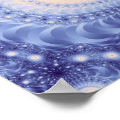 フラクトリップ(幻覚体験)のようなトルサイケデリックストーム素晴らし ポスター (角)