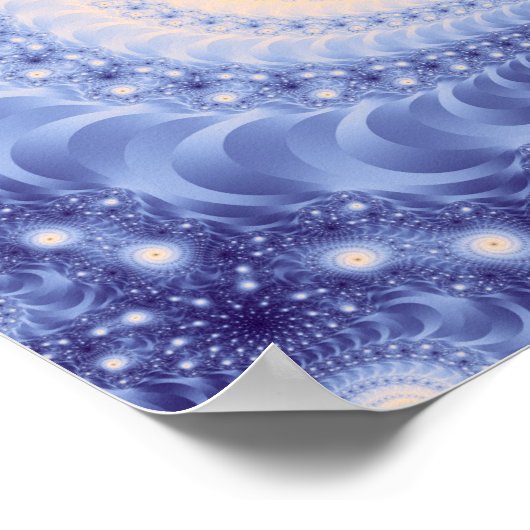 フラクトリップ（幻覚体験）のようなトルサイケデリックストーム素晴らし ポスター (角)