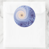 フラクトリップ(幻覚体験)のようなトルサイケデリックストーム素晴らし ラウンドシール (バッグ)