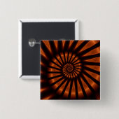 フラクトリップ(幻覚体験)のようなトルサイケデリックタルのバック素晴らしライティング 缶バッジ (正面&裏面)