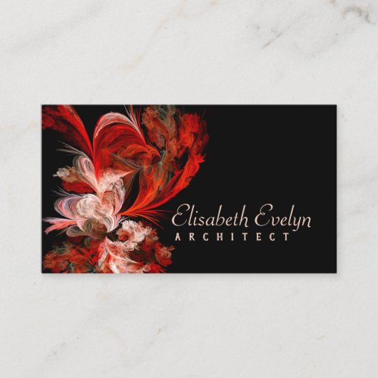 フラク赤と白タル 名刺 (正面)