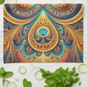 フラク鮮やかタルアート キッチンタオル (折り畳み)