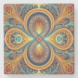 フラク鮮やかタルアート ストーンコースター