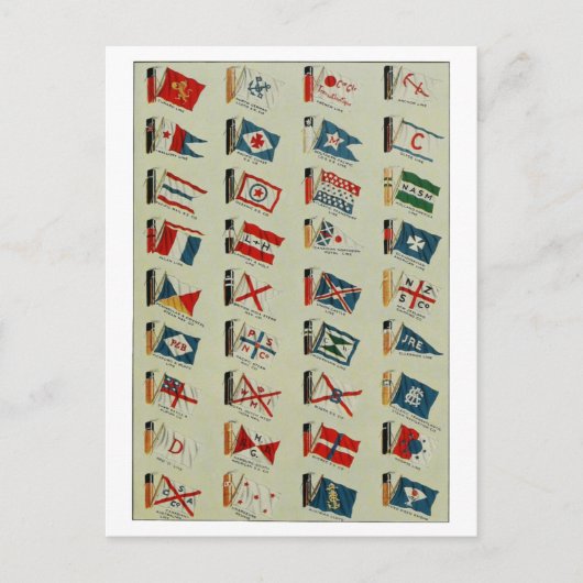 「フラグとフネル」 ポストカード (正面)