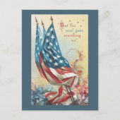 フラグと花落ちたの ポストカード (正面)