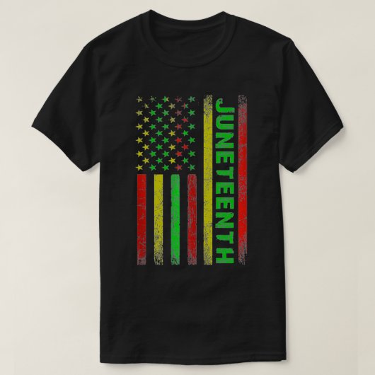 フラグの中の12番目の黒の歴史12番目 Tシャツ (デザイン正面)