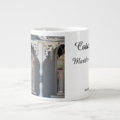 フラグの反射 – Martha's Vineヤード ジャンボコーヒーマグカップ (正面)