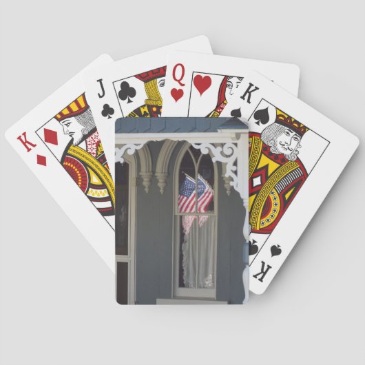 フラグの反射 – Martha's Vineヤード トランプ (裏面)