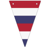 フラグの色ストライプの赤白青 バンティングフラッグ (第1の旗)