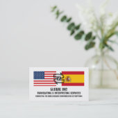 フラグをフラグデザイン、トランスレータ、インタプリタに設定 名刺 (スタンド正面)