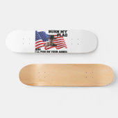 フラグを書き込まない スケートボード (横)