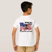 フラグを書き込まない Tシャツ (裏面フル)