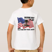 フラグを書き込まない Tシャツ (裏面)