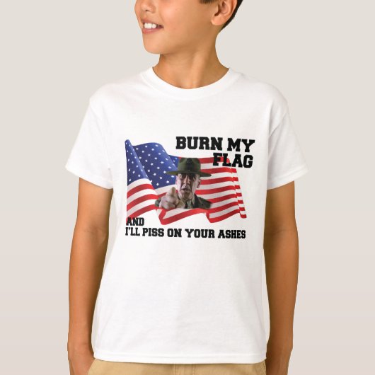 フラグを書き込まない Tシャツ (正面)