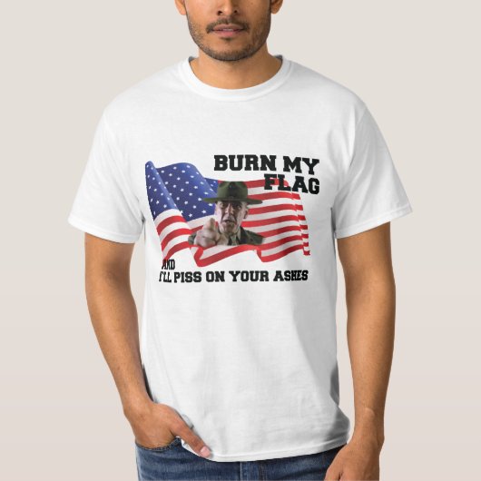 フラグを書き込まない Tシャツ (正面)