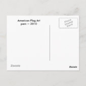 フラグアート ポストカード (裏面)