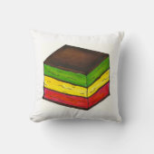 フラグイタリアンセブンレイヤトリカラーレインボークッキー クッション (正面)