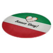 フラグイタリアンハートノナカスタムフォトソース日 カッティングボード (角)