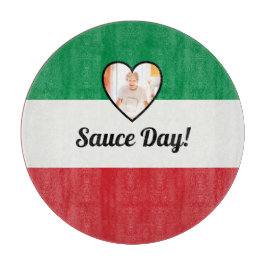 フラグイタリアンハートノナカスタムフォトソース日 カッティングボード