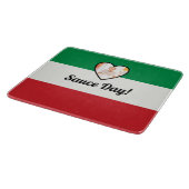 フラグイタリアンハートノナカスタムフォトソース日 カッティングボード (角)