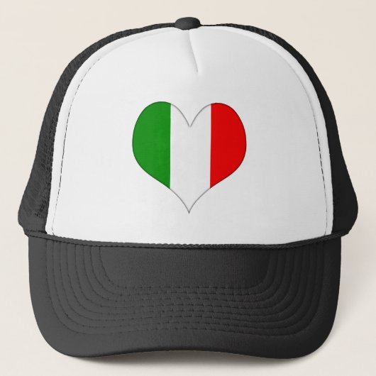 フラグイタリアンハート キャップ (正面)