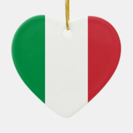 フラグイタリアンハート セラミックオーナメント