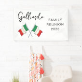 フラグイタリアンファミリ懇親会 横断幕 (インサイチュ)