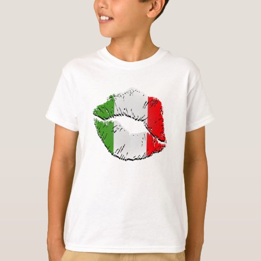 フラグイタリアンリップ Tシャツ (正面)