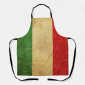 フラグイタリアンヴィンテージグランジデザイン エプロン (正面)