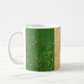 フラグイタリアンヴィンテージグランジデザインMag コーヒーマグカップ (左)