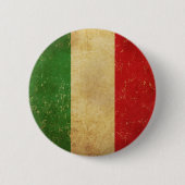 フラグイタリアンヴィンテージボグランジタン 缶バッジ (正面)
