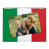 フラグイタリアン2025 Calendario Personalizzatoカスタム カレンダー (カバー)