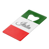 フラグイタリアン クレジットカード栓抜き (裏面アングル)