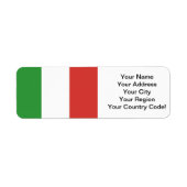 フラグイタリアン ラベル (正面)