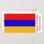 フラグオブアルメニア,ハッピーホリデーズフロムアルメニア シーズンカード (正面/裏面)