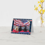 フラグガードノートカード カード (黄色い花)