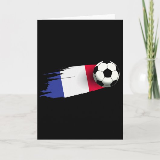 フラグジャージ フランス代表 サッカー フランス _1  カード (正面)