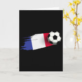 フラグジャージ フランス代表 サッカー フランス _1  カード (黄色い花)