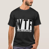 フラグスタッフへようこそ オーバーサイズ Tシャツ (正面)