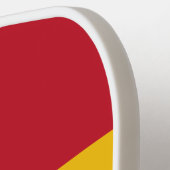 フラグスペインのカスタムモノグラム ピックルボールラケット (左詳細)