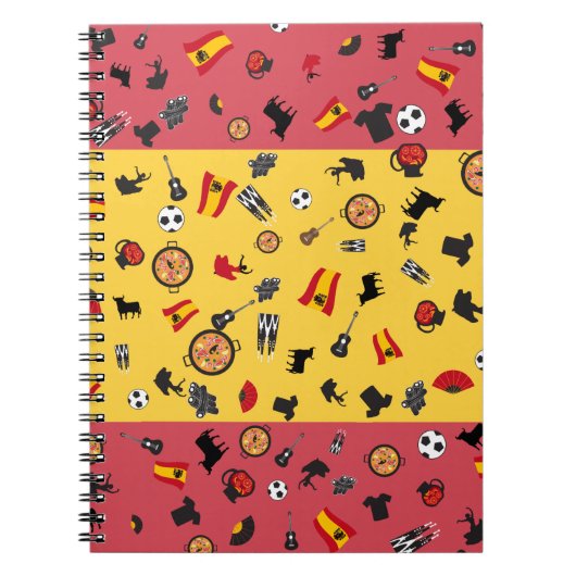 フラグスペインのノートブック ノートブック (正面)