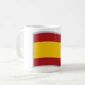 フラグスペインのマグ コーヒーマグカップ (正面左)