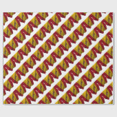 フラグスペインのラッピング紙 ラッピングペーパー (フラット)