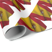 フラグスペインのラッピング紙 ラッピングペーパー (ロールコーナー)