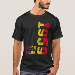 フラグスペインのレトロ1959年1959ヴィンテージ1959罪 Tシャツ